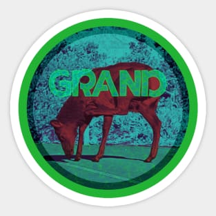 Grand Canyon National Park 7 Scratch Logo Sticker